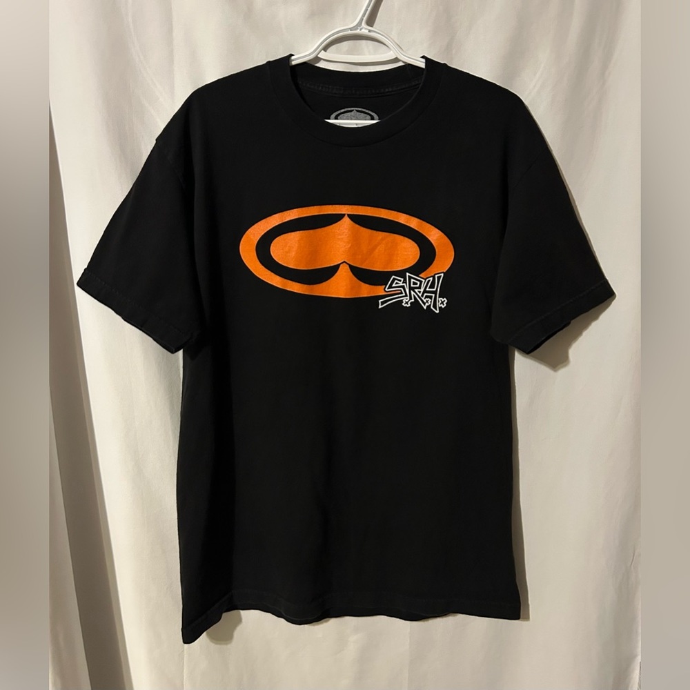 SRH Men’s Graphic Black T-Shirt